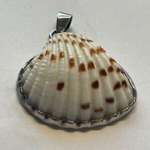 Charles Albert Sterling Silver Shell Pendant